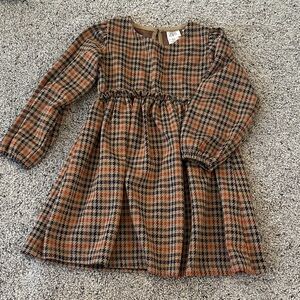 Zara Kids Plaid Dress